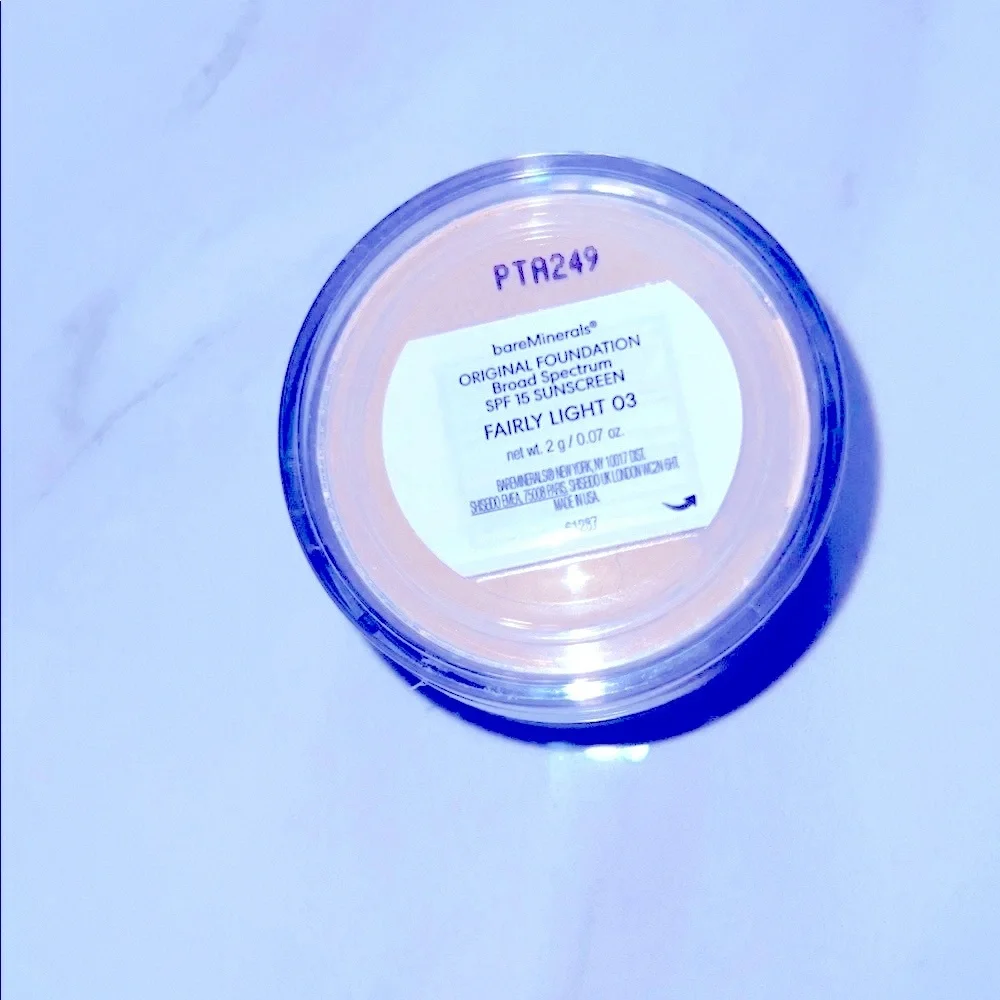 bareMinerals Original Foundation 2g fairly light 03